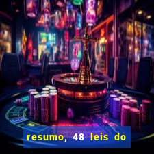 resumo, 48 leis do poder pdf